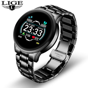 2020 New stainless steel Digital Watch Men Sport Watches Electronic LED Male Wrist Watch For Men Clock Waterproof Bluetooth Hour