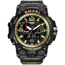 Load image into Gallery viewer, Men Military Watch 50m Waterproof Wristwatch LED Quartz Clock Sport Watch Male relogios masculino 1545 Sport Watch Men S Shock
