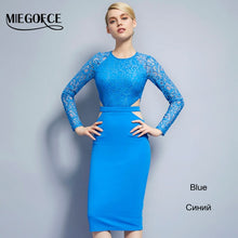 Load image into Gallery viewer, MIEGOFCE 2020 New Design Summer Women Dresses to The Knee Fashion Spring Female Casual Office Pencil Dresses Fitted Hot Selling
