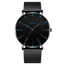 Load image into Gallery viewer, Men Luxury Watches Quartz Wrist watch Man Sport Analog Wristwatch Stainless Steel Casual Bracele Watch Simple Top Brand Clock
