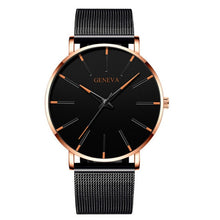 Load image into Gallery viewer, Men Luxury Watches Quartz Wrist watch Man Sport Analog Wristwatch Stainless Steel Casual Bracele Watch Simple Top Brand Clock
