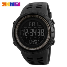 Load image into Gallery viewer, SKMEI Fashion Outdoor Sport Watch Men Multifunction Watches Alarm Clock Chrono 5Bar Waterproof Digital Watch reloj hombre 1251
