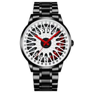 NIBOSI Wheel Rim Hub Watch Custom Design Sport Car Rim Watches Waterproof Creative Relogio Masculino 2020 Watch Man Wrist Watch