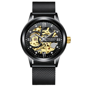 Skeleton Watch 2020 New FNGEEN Sport Mechanical Watch Luxury Watch Mens Watches Top Brand Montre Homme Clock Men Automatic Watch