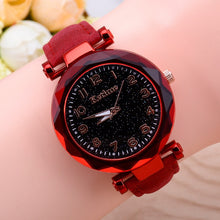 Load image into Gallery viewer, Casual Women Watches Starry Sky Quartz Wristwatch Female Clock Leather Fashion Ladies Wrist Watches reloj mujer relogio feminino
