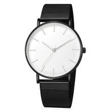 Load image into Gallery viewer, Luxury Watch Men Mesh Ultra-thin Stainless Steel Quartz Wrist Watch Male Clock reloj hombre relogio masculino Free Shipping
