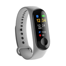 Load image into Gallery viewer, Men Smart Sports watch blood pressure heart rate monitor message reminder bluetooth waterproof men and women bracelet kids wrist
