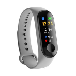 Men Smart Sports watch blood pressure heart rate monitor message reminder bluetooth waterproof men and women bracelet kids wrist