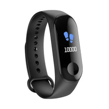 Load image into Gallery viewer, Men Smart Sports watch blood pressure heart rate monitor message reminder bluetooth waterproof men and women bracelet kids wrist
