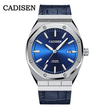 Load image into Gallery viewer, CADISEN Design Brand Luxury Men Watches Mechanical Automatic Blue Watch Men 100M Waterproof Casual Business luminous Wristwatch
