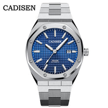 Load image into Gallery viewer, CADISEN Design Brand Luxury Men Watches Mechanical Automatic Blue Watch Men 100M Waterproof Casual Business luminous Wristwatch
