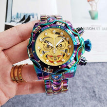 Load image into Gallery viewer, Luxury Top Brand Joker Watch Men Big Size Quartz Movement Waterproof Business Men&#39;s Gold WristWatch Joker Drop Shipping
