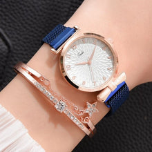 Load image into Gallery viewer, Luxury Women Bracelet Quartz Watches For Women Magnetic Watch Ladies Sports Dress Pink Dial Wrist Watch Clock Relogio Feminino
