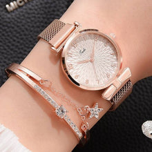 Load image into Gallery viewer, Luxury Women Bracelet Quartz Watches For Women Magnetic Watch Ladies Sports Dress Pink Dial Wrist Watch Clock Relogio Feminino
