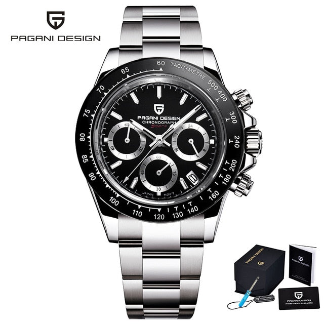 2020 NEW PAGANI DESIGN Men's watches Luxury automatic watch date men quartz watches for men Chronograph Japan VK63 reloj hombre