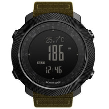 Load image into Gallery viewer, NORTH EDGE Men&#39;s sport Digital watch Hours Running Swimming Military Army watches Altimeter Barometer Compass waterproof 50m
