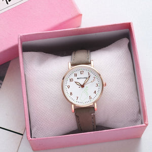 Luminous Women Watches Fashion Simple Ladies Wrist Watches Casual Leather Strap Quartz Watch Clock Montre Femme Relogio Feminino