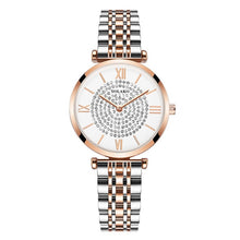 Load image into Gallery viewer, Women Watches Top Brand Luxury 2020 Fashion Diamond Ladies Wristwatches Stainless Steel Silver Mesh Strap Female Quartz Watch
