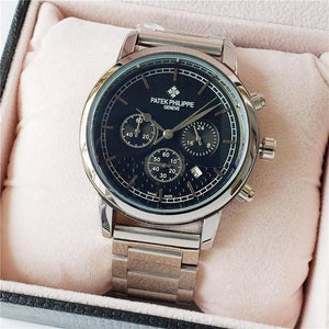 Mens Watches Top Luxury Brand Analog Watch Men Stainless Steel Waterproof Quartz Wristwatch Date Relogio Masculino 098