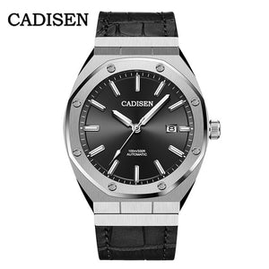 CADISEN 2020 Luxury AP ROYAL OAK Men Mechanical Wristwatch Stainless Steel Watch Top Brand 100M Waterproof Watches reloj hombre