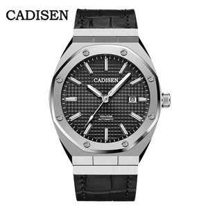 CADISEN 2020 Luxury AP ROYAL OAK Men Mechanical Wristwatch Stainless Steel Watch Top Brand 100M Waterproof Watches reloj hombre