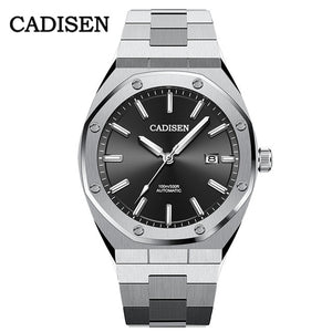 CADISEN 2020 Luxury AP ROYAL OAK Men Mechanical Wristwatch Stainless Steel Watch Top Brand 100M Waterproof Watches reloj hombre