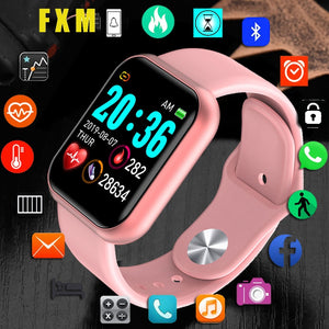 Y68 Bluetooth Women Sport Smartwatch Men Waterproof Smart Watch Heart Rate Monitor Smart Android Relogio Fitness Tracker reloj