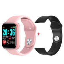 Load image into Gallery viewer, Y68 Bluetooth Women Sport Smartwatch Men Waterproof Smart Watch Heart Rate Monitor Smart Android Relogio Fitness Tracker reloj
