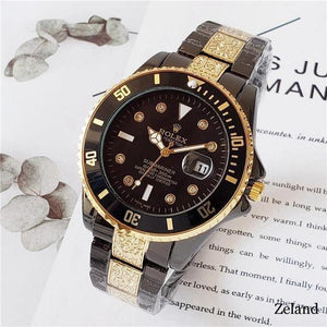 Top Luxury Brand WINNER Black Watch Men women Casual Male Watches Business Sports Military Stainless Steel Watch 01124