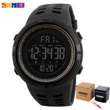 Load image into Gallery viewer, SKMEI Fashion Outdoor Sport Watch Men Multifunction Watches Alarm Clock Chrono 5Bar Waterproof Digital Watch reloj hombre 1251
