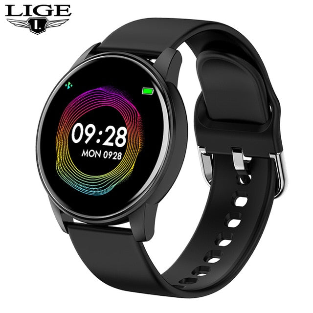 Women Men Smart Electronic Watch Luxury Blood Pressure Digital Watches Fashion Calorie Sport Wristwatch DND Mode For Android IOS