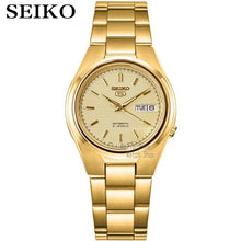 Load image into Gallery viewer, seiko watch men 5 automatic watch top brand luxury Sport men watch set waterproof mechanical military watch relogio masculinoSNK
