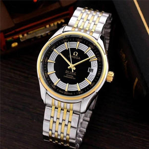 Mens Watches Top Luxury Brand Analog Watch Men Stainless Steel Waterproof Quartz Wristwatch Date Relogio Masculino 0102