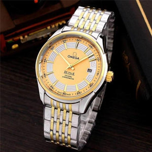 Mens Watches Top Luxury Brand Analog Watch Men Stainless Steel Waterproof Quartz Wristwatch Date Relogio Masculino 0102