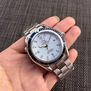 MenWatchNewMensLuxurySilverBlueStainlessSteelWatchesFashionSportWaterproofWristwatchRelogioMasculino 0104