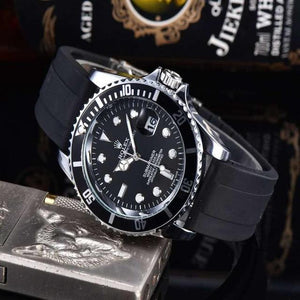 Top Luxury Brand WINNER Black Watch Men women Casual Male Watches Business Sports Military Stainless Steel Watch 0113