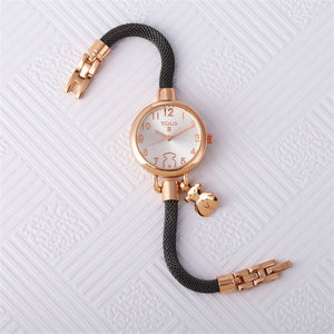 TOUSES pulsera Watch Women Quartz Casual reloj Watches Bracelet Watch Ladies Quartz Watch Leather Fashion Sport TOUSES joyas