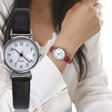 Load image into Gallery viewer, Classic Women&#39;s Casual Quartz Leather Band Strap Watch Round Analog Clock Wrist Watches
