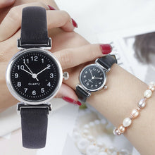 Load image into Gallery viewer, Classic Women&#39;s Casual Quartz Leather Band Strap Watch Round Analog Clock Wrist Watches
