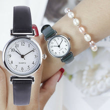 Load image into Gallery viewer, Classic Women&#39;s Casual Quartz Leather Band Strap Watch Round Analog Clock Wrist Watches
