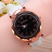 Load image into Gallery viewer, Casual Women Watches Starry Sky Quartz Wristwatch Female Clock Leather Fashion Ladies Wrist Watches reloj mujer relogio feminino
