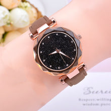 Load image into Gallery viewer, Casual Women Watches Starry Sky Quartz Wristwatch Female Clock Leather Fashion Ladies Wrist Watches reloj mujer relogio feminino
