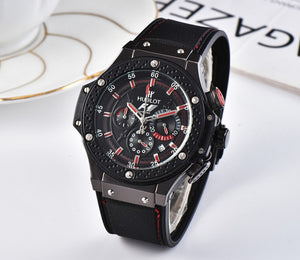 HUBLOT Luxury Brand quartz Mens Watches Quartz Watch Stainless Steel Strap  men's wristwatch classic business dress men's watch