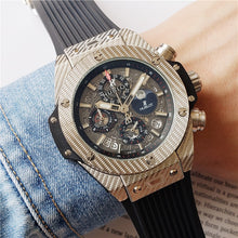 Load image into Gallery viewer, HUBLOT Luxury Brand quartz Mens Watches Quartz Watch Stainless Steel Strap  men&#39;s wristwatch classic business dress men&#39;s watch
