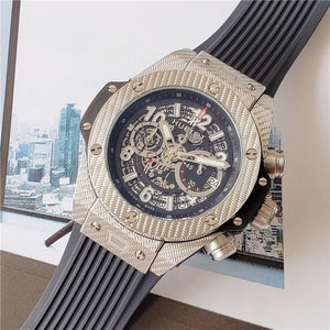 HUBLOT Luxury Brand quartz Mens Watches Quartz Watch Stainless Steel Strap  men's wristwatch classic business dress men's watch