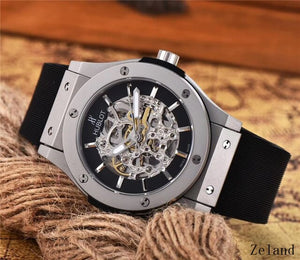 HUBLOT Luxury Brand quartz Mens Watches Mechanical Wristwatches Stainless Steel Strap  men's wristwatch classic business dress