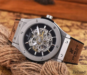 HUBLOT Luxury Brand quartz Mens Watches Mechanical Wristwatches Stainless Steel Strap  men's wristwatch classic business dress