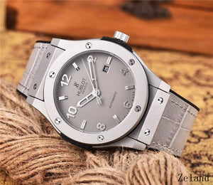 HUBLOT Luxury Brand quartz Mens Watches Mechanical Wristwatches Stainless Steel Strap  men's wristwatch classic business dress