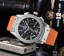 Load image into Gallery viewer, NEW HUBLOT Luxury Brand quartz Mens Watches Quartz Watch Stainless Steel Strap  men&#39;s wristwatch classic business dress  watch
