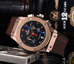 NEW HUBLOT Luxury Brand quartz Mens Watches Quartz Watch Stainless Steel Strap  men's wristwatch classic business dress  watch